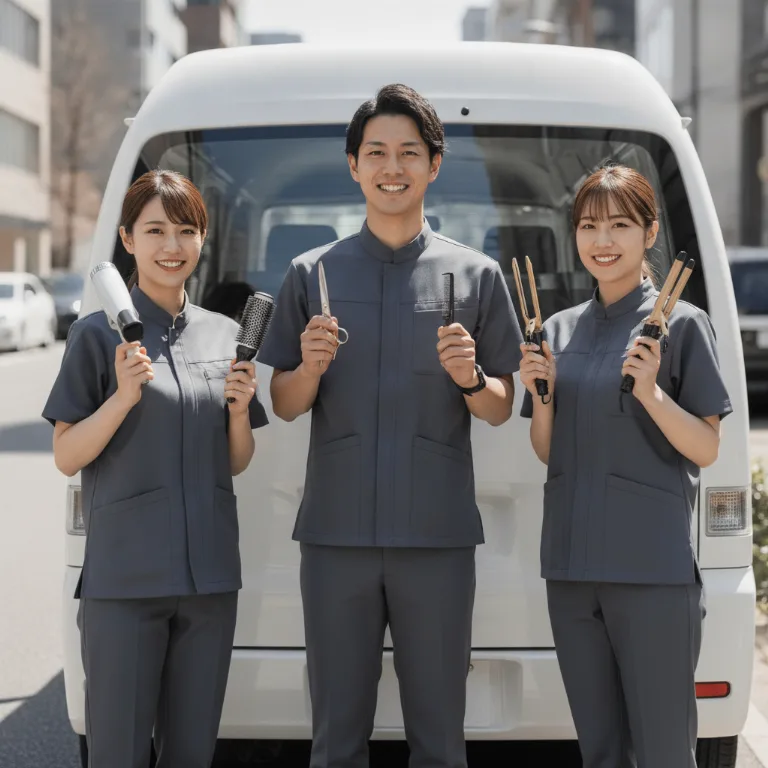 高級美容室 のチーム: 福山市